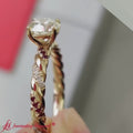 Thumbnail 77 - round-cut-ruby-twisted-vine-engagement-ring-in-yellow-gold-FD9127RO