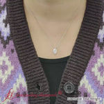 Load and play video in Gallery viewer, 1.50-ct-oval-single-diamond-pendant-in-white-gold-fdpd8469ov-1.50-ct-fancyvideo1
