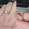 Name
Infinity Celtic Round Cut Solitaire Wedding Set In 14K Yellow Gold-FD9286-B1-2000