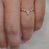 Load and play video in Gallery viewer, crown-marquise-and-round-diamond-wedding-band-in-14k-yellow-gold-fd9612b-720