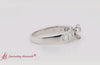 Load and play video in Gallery viewer, Heart Shaped Luxurious Engagement Ring