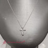 Load and play video in Gallery viewer, pave-set-cross-lab-diamond-pendant-in-18k-white-gold-fdpd10871-720-2