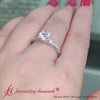 Load and play video in Gallery viewer, TwistedVineVintageRoundCutLabDiamondEngagementRingIn18KWhiteGold-FD10981ROR-720_80c30635-5e38-4518-b632-925e892f31a2

