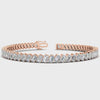 Load and play video in Gallery viewer, Emerald Diagonal Tennis Bracelet