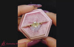 Load and play video in Gallery viewer, delicate-three-stone-emerald-cut-diamond-ring-in-yellow-gold-FD9299EMR-fancyvideo1
