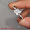 Load and play video in Gallery viewer, princess-cut-infinity-twist-diamond-engagement-ring-in-white-gold-FD8253-720