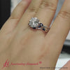 Load and play video in Gallery viewer, twisted-lab-diamond-round-cut-wedding-band-sets-with-sapphire-in-white-gold-720