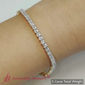 Thumbnail 14 - 5-ct-princess-diamond-tennis-bracelet-in-yellow-gold-fdbrc10450pr-5-00-ct