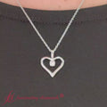 Thumbnail 4 - Solitaire Heart Pendant