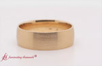Load and play video in Gallery viewer, 8-mm-comfort-fit-wedding-band-in-yellow-gold-fdm141783b-8mm
