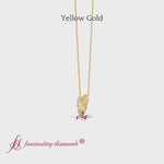 Load and play video in Gallery viewer, 1-carat-marquise-graduating-diamond-pendant-in-yellow-gold-fdpd11130mq-1-ct-video
