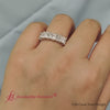 Load and play video in Gallery viewer, 2.5 Ct. Princess Cut Five Stone Anniversary Ring