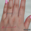 Load and play video in Gallery viewer, East West Pear Eternity Band
