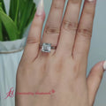 Thumbnail 1 - asscher-cut-thin-classic-solitaire-lab-diamond-ring-in-950-platinum-fd9358r