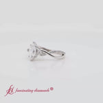 Load and play video in Gallery viewer, Marquise Cut Infinity Daisy Floral Diamond Ring
