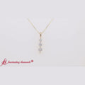 Thumbnail 14 - 0.30-Carat-3-Stone-Drop-Diamond-Pendant-In-18k-Yellow-Gold-FDPD11293-0.30-CT-1-720