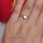 Load and play video in Gallery viewer, heart-shaped-cathedral-hidden-halo-lab-diamond-ring-with-ruby-in-platinum-fd9788r