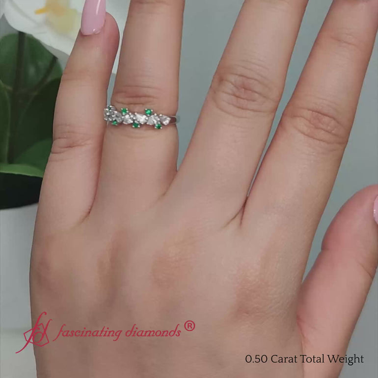 pear-and-round-cluster-anniversary-band-with-emerald-in-platinum-fd9174b-0-50-ct-2000