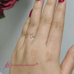 Load and play video in Gallery viewer, Baguette-open-delicate-ring-in-14k-white-gold-FD9417ROR-720