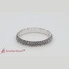 Load and play video in Gallery viewer, 1 Ct. Cluster Micro Pave Band