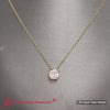 Load and play video in Gallery viewer, Round Bezel Solitaire Diamond 1.50 Carat Pendant