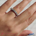 Load and play video in Gallery viewer, asscher+cut+eternity+diamond+band+in+14K+white+gold-FDEWB8321B+(1)-F-1000
