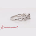 Thumbnail 1 - delicate-flower-round-diamond-ring-in-white-gold-FDENR2598