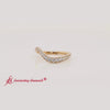 Load and play video in Gallery viewer, Swirl Pave Diamond Band