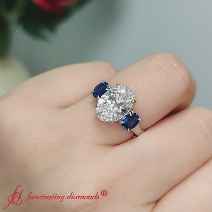 Oval-sapphire-3-stone-basket-engagement-ring-in-white-gold-FD10416OVR-720 x 720-Fancy