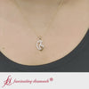 Load and play video in Gallery viewer, baby-foot-diamond-pendant-in-yellow-gold-fdpd9367-fancyvideo