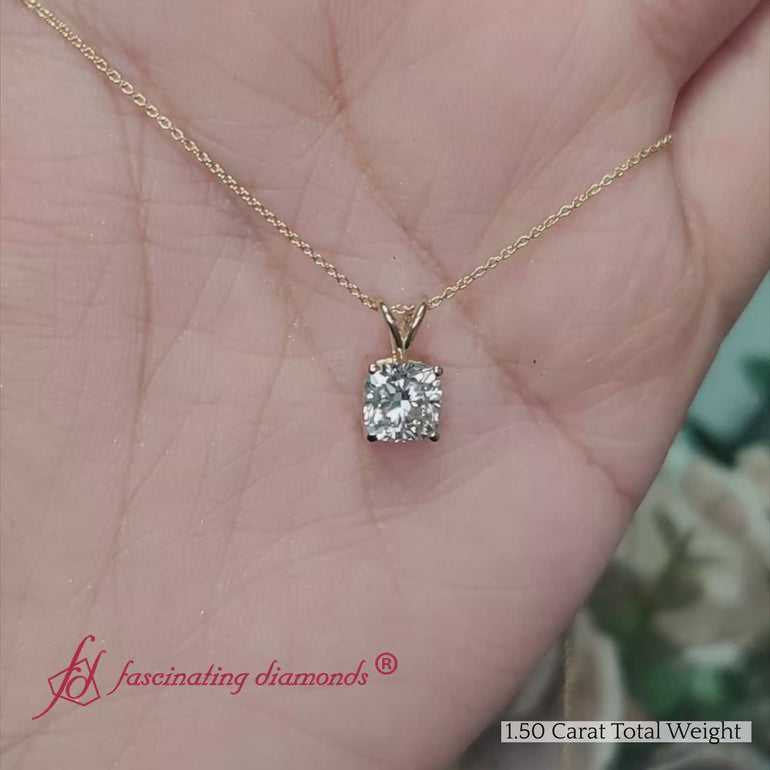 1.50-carat-single-diamond-cushion-pendant-in-yellow-gold-fdpd8469-cu-1.50ct-video
