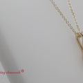 Thumbnail 1 - pear-shaped-double-halo-diamond-pendant-in-yellow-gold-fdpd86826-gs-video