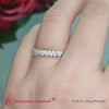Load and play video in Gallery viewer, Angled-marquise-stack-diamond-band-in-white-gold-FD9726B.-720