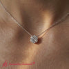 Load and play video in Gallery viewer, 1-carat-round-cut-diamond-7-stone-cluster-flower-women-pendant-in-fdpd10840-Ai