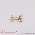 Thumbnail 15 - round-cut-diamond-stud-earring-1-carat-in-yellow-gold-fdear10411ro-video