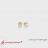 Load and play video in Gallery viewer, Round Cut Martini Stud Earrings