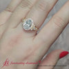 Load and play video in Gallery viewer, oval-diamond-halo-edwardian-engagement-ring-in-yellow-gold-fd9778ov