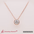 Thumbnail 16 - classic-round-bezel-set-half-carat-diamond-necklace-in-rose-gold-fdpd10538roangle1-0-50ct-nl-rg-720