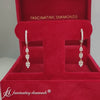 Load and play video in Gallery viewer, tear-drop-chandelier-diamond-earring-in-rose-gold-fdear11521-nl-rg-720 x 720 - FDEAR11521
