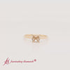 Stunning Solitaire Semi Mount Ring In 14k Yellow Gold-FD11296-R-2000