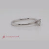 Load and play video in Gallery viewer, heart-shape-thin-band-engagement-ring-in-white-gold-fdens9358