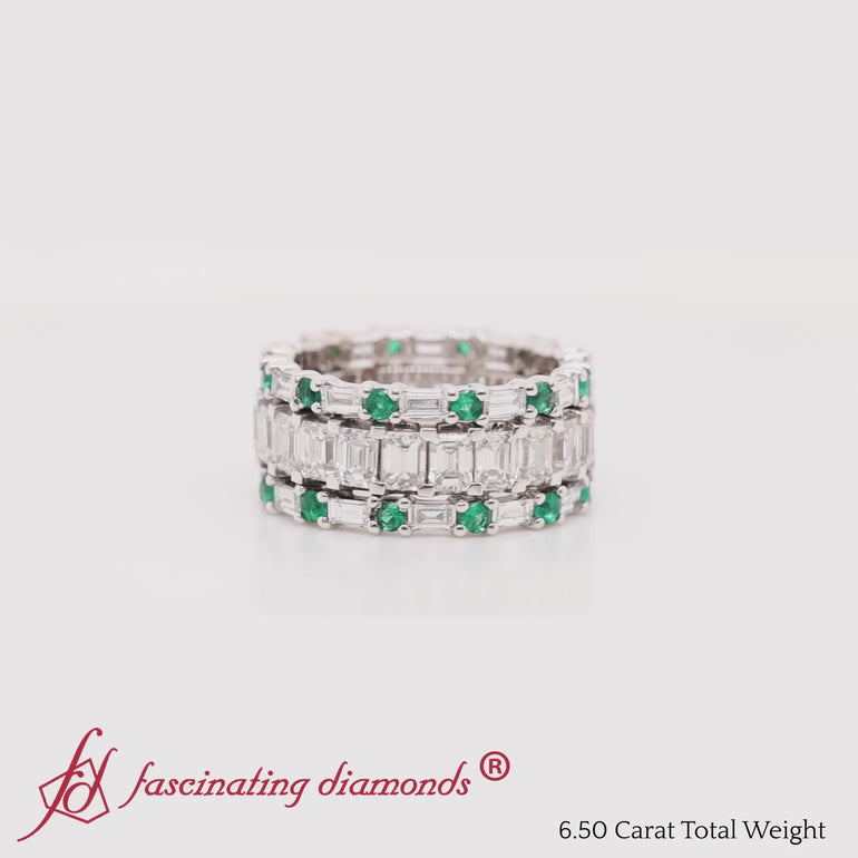emerald-cut-eternity-band-with-matching-baguette-and-round-with-emerald-in-14K-white-gold-FD8331B-2000