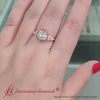 Load and play video in Gallery viewer, roundcuthaloclusteraccentrubyengagementringin18kyellowgold-FD10512R-720


