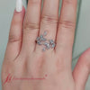 Load and play video in Gallery viewer, Swirl Leaf Promise Ring