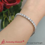 Load and play video in Gallery viewer, 10 Ct. Diamond Tennis Bracelet