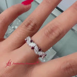 Load and play video in Gallery viewer, marquise+diamond+wedding+ring+with+ruby+in+18k+white+gold-FDWB2308-2000
