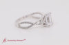 Load and play video in Gallery viewer, Entwined Celtic Love Knot Engagement Ring