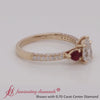 Load and play video in Gallery viewer, ruby-pear-accented-3-row-pear-shaped-engagement-ring-in-14k-yellow-gold-fdenr9982-video-nl-yg