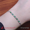 Load and play video in Gallery viewer, Round Gold Chain Bar Bracelet