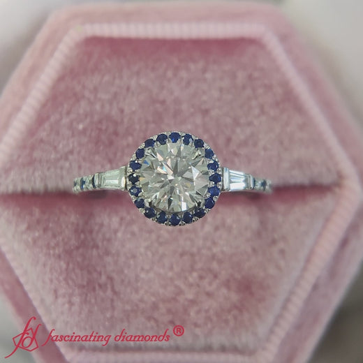 baguette-round-cut-halo-accented-sapphire-engagement-ring-in-white-gold-FD10047-fancyvideo